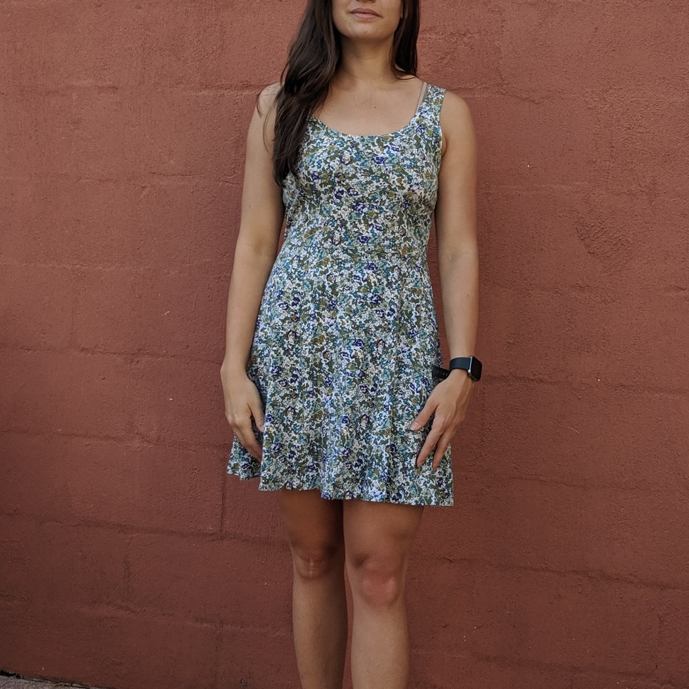 Floral Skater Dress